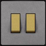 Two gang tile switch