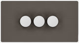 Three gang laminate dimmer switch